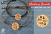 Christmas Laser Cut Bracelet SVG Bundle