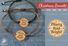 Christmas Laser Cut Bracelet SVG Bundle