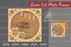Christmas Laser Cut Photo Frame Clipart Bundle