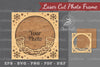 Christmas Laser Cut Photo Frame Clipart Bundle