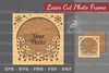 Christmas Laser Cut Photo Frame Clipart Bundle