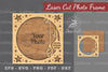 Christmas Laser Cut Photo Frame Clipart Bundle