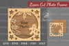 Christmas Laser Cut Photo Frame Clipart Bundle
