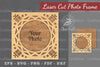 Christmas Laser Cut Photo Frame Clipart Bundle