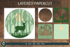 Christmas Layered Paper Cut Card SVG Bundle