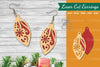 Christmas Light Laser Cut Earrings SVG Bundle