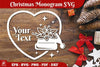 Christmas Monogram SVG Bundle