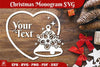 Christmas Monogram SVG Bundle