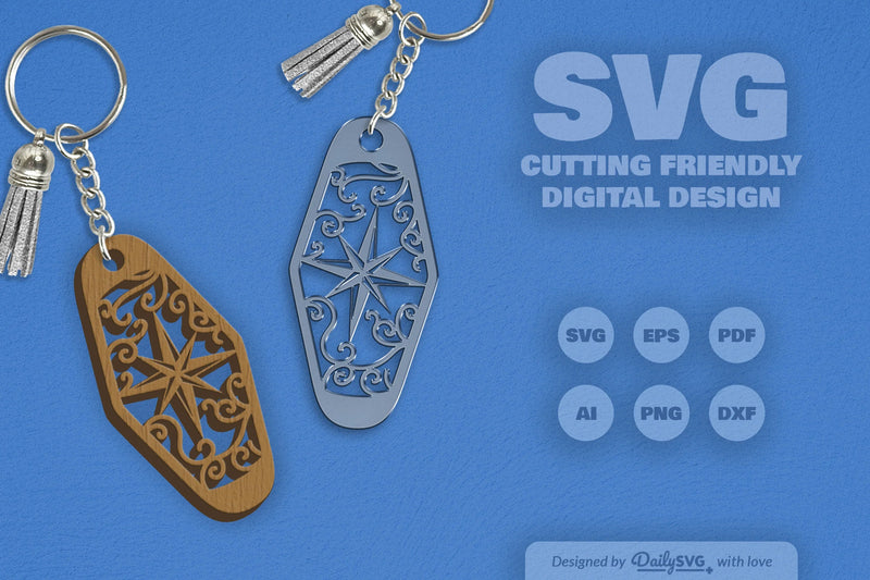 Christmas Motel Keychain Clipart - Daily SVG Bundles - CraftNest - Digital Crafting and Art