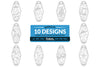 Christmas Motel Keychain Clipart - Daily SVG Bundles