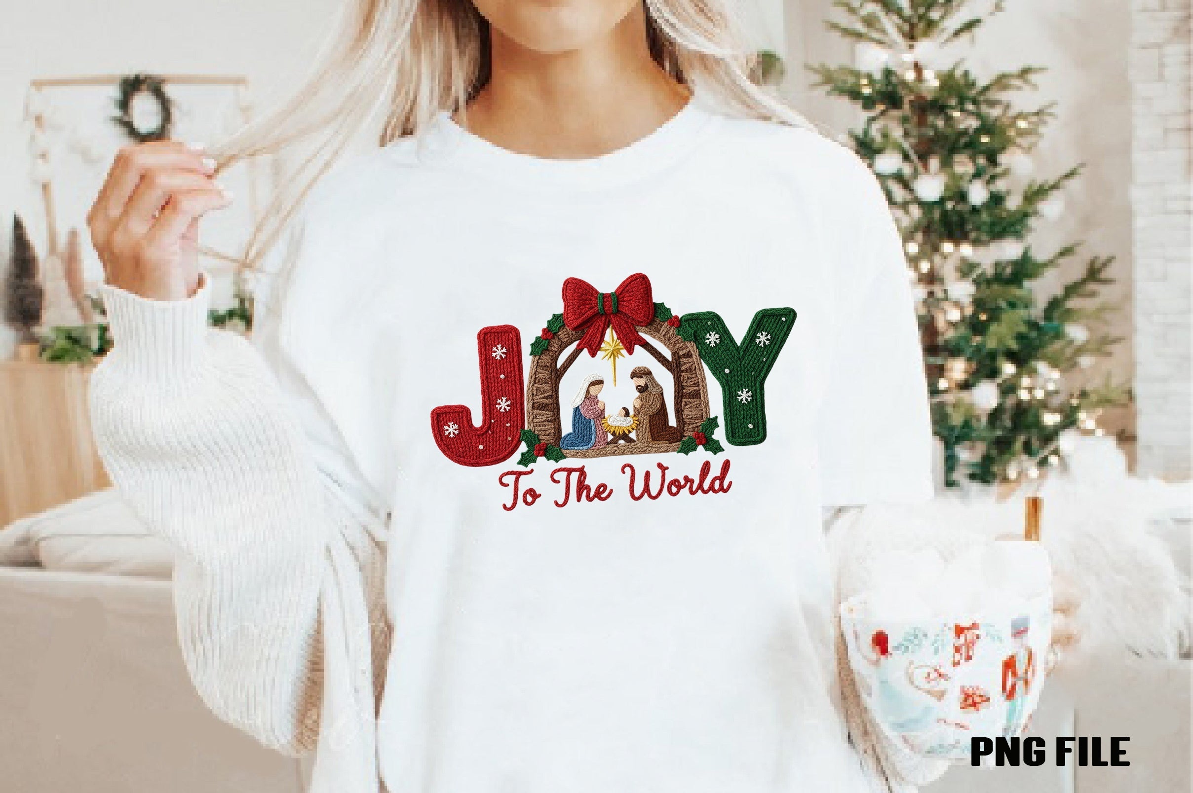 Christmas Nativity Joy Clipart Bundle