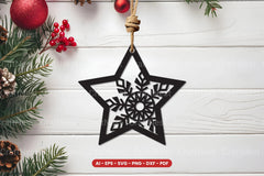 Christmas Ornament Laser Cut SVG Bundle - CraftNest - Digital Crafting and Art