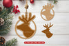 Christmas Ornament Laser Cut SVG Bundle