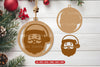 Christmas Ornament Laser Cut SVG Bundle