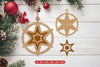 Christmas Ornament Laser Cut SVG Bundle