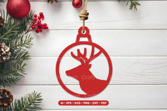 Christmas Ornament Lasercut SVG Bundle - CraftNest - Digital Crafting and Art