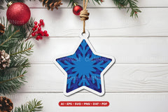 Christmas Ornament Laser Cut SVG Bundle - CraftNest - Digital Crafting and Art