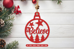 Christmas Ornament Laser Cut SVG Bundle - CraftNest - Digital Crafting and Art