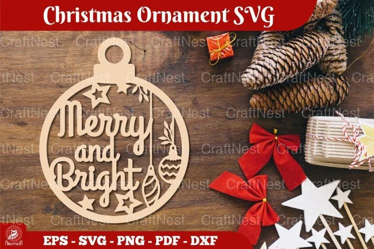 Christmas Ornament Clipart Bundle - CraftNest - Digital Crafting and Art