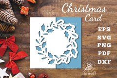 Christmas Papercut Card SVG Bundle - CraftNest - Digital Crafting and Art