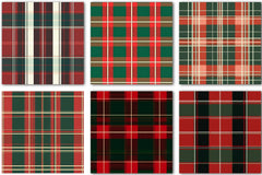 Christmas Plaid Pattern Design Clipart Bundle - CraftNest - Digital Crafting and Art