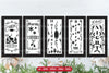 Christmas Porch Sign Decal SVG Bundle