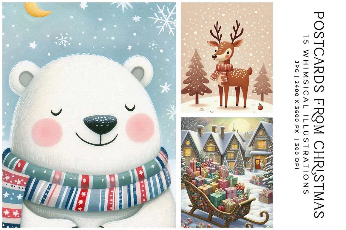 Christmas Postcards