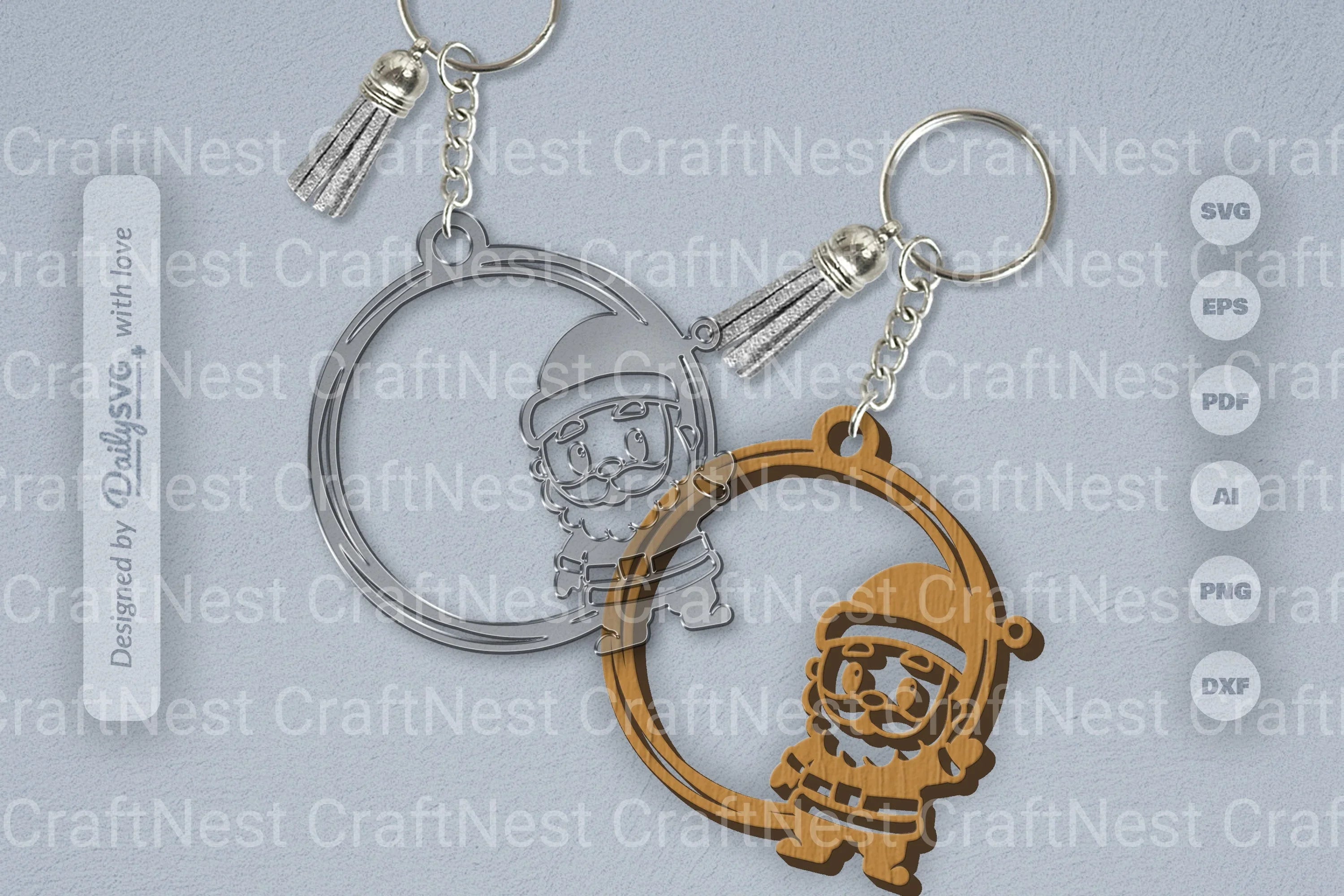 Christmas SVG Round SVG Bundle Collection