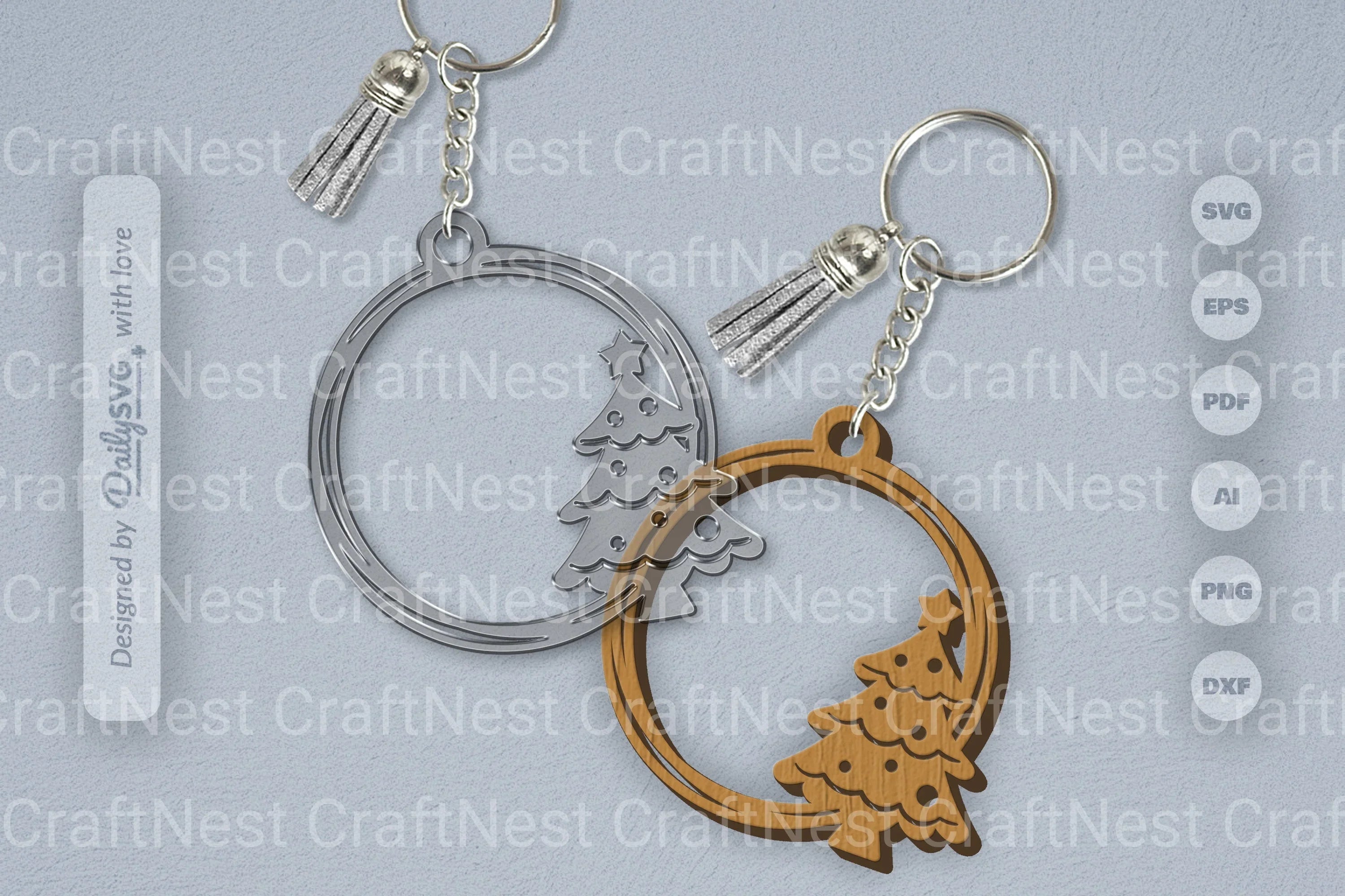 Christmas SVG Round SVG Bundle