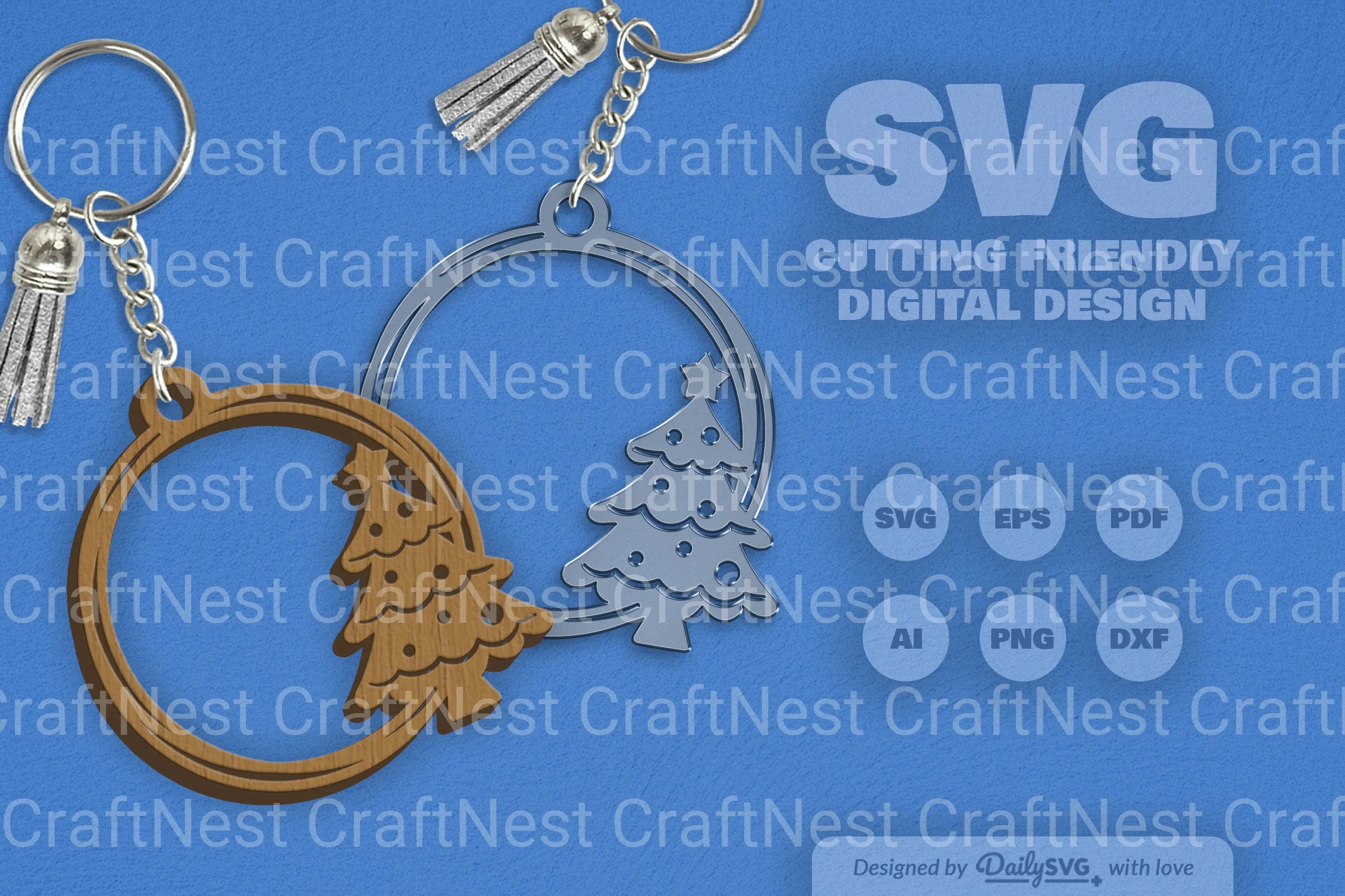 Christmas SVG Round SVG Bundle