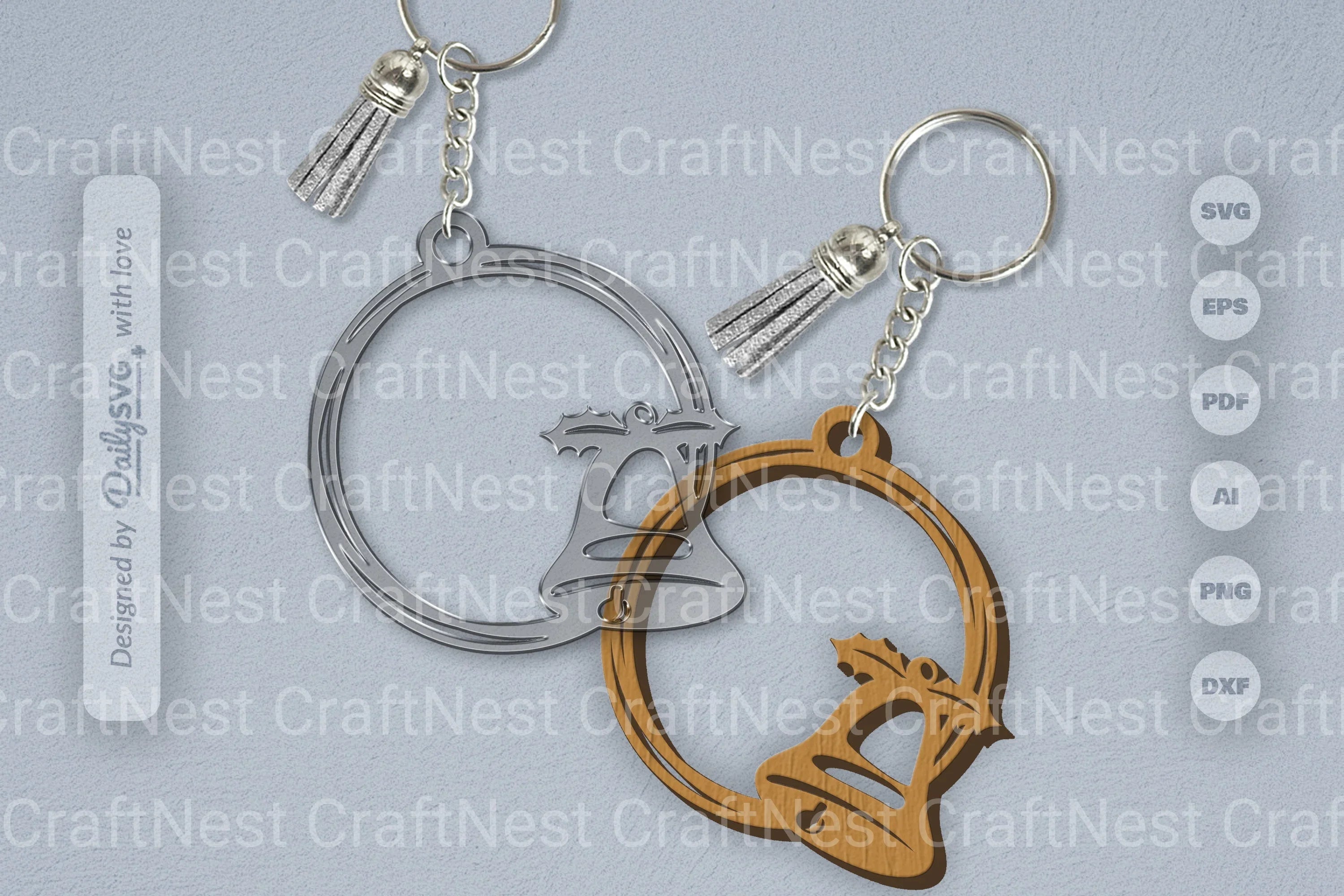 Christmas SVG Round SVG Bundle Collection