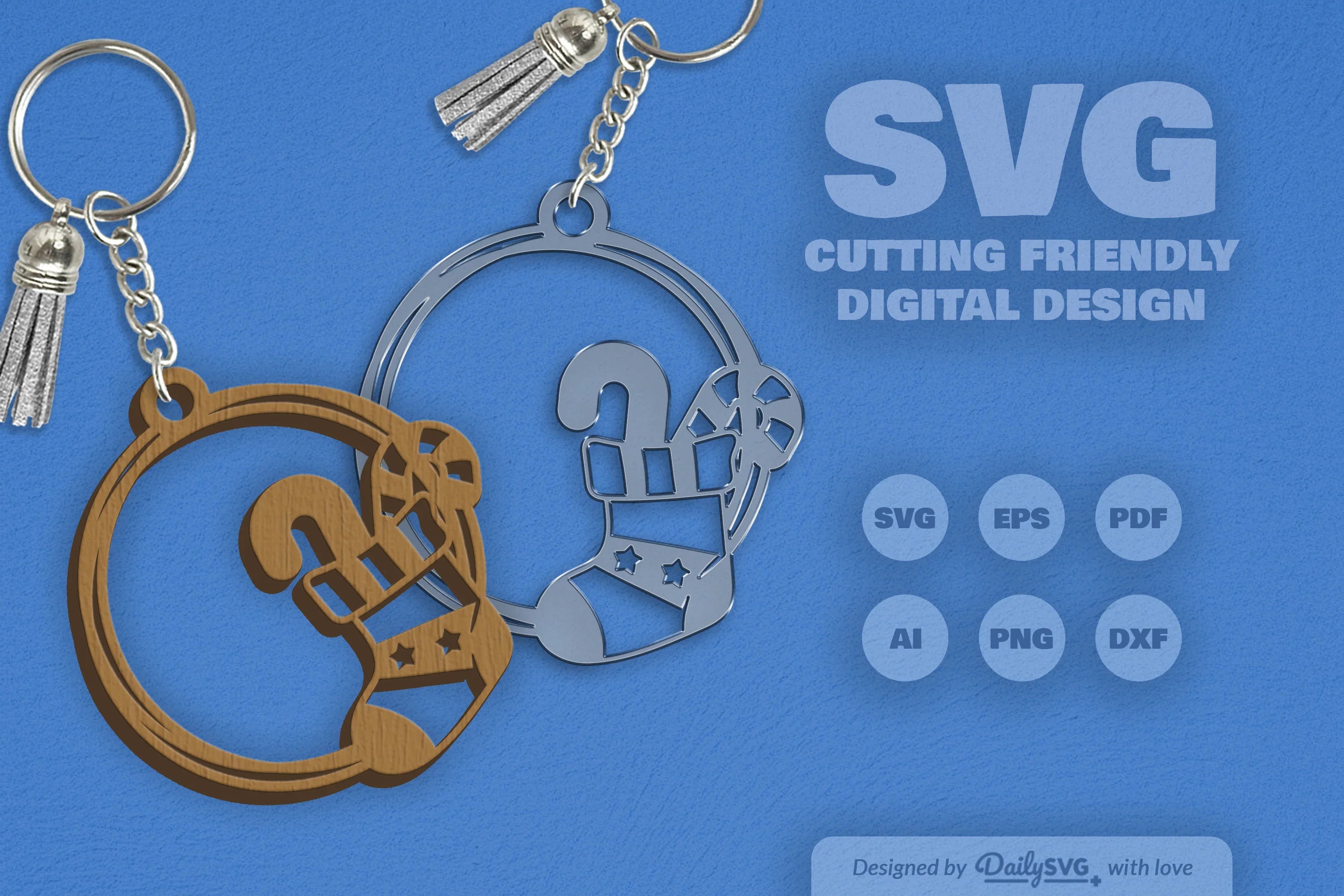 Christmas SVG Round SVG Bundle 1 - CraftNest - Digital Crafting and Art