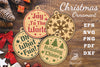 Christmas Round Ornament Clipart Bundle