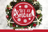 Christmas Round Sign Laser Cut SVG Bundle