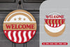 Christmas Round Sign Laser Cut SVG Bundle