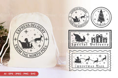 Christmas Sack SVG Bundle - CraftNest - Digital Crafting and Art