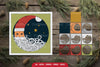 Christmas Santa Moon Papercut SVG Bundle
