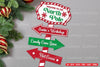 Christmas Sign Laser Cut SVG Bundle - Clipart Bundle
