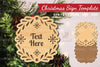 Christmas Sign Laser Cut Template Bundle