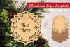 Christmas Sign Laser Cut Template Bundle