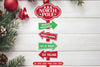 Christmas Sign Lasercut SVG Bundle - Clipart Bundle