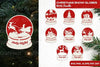 Christmas Snow Globes Clipart Bundle