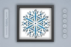 Christmas Snowflake Mandala Papercut SVG Bundle - CraftNest - Digital Crafting and Art