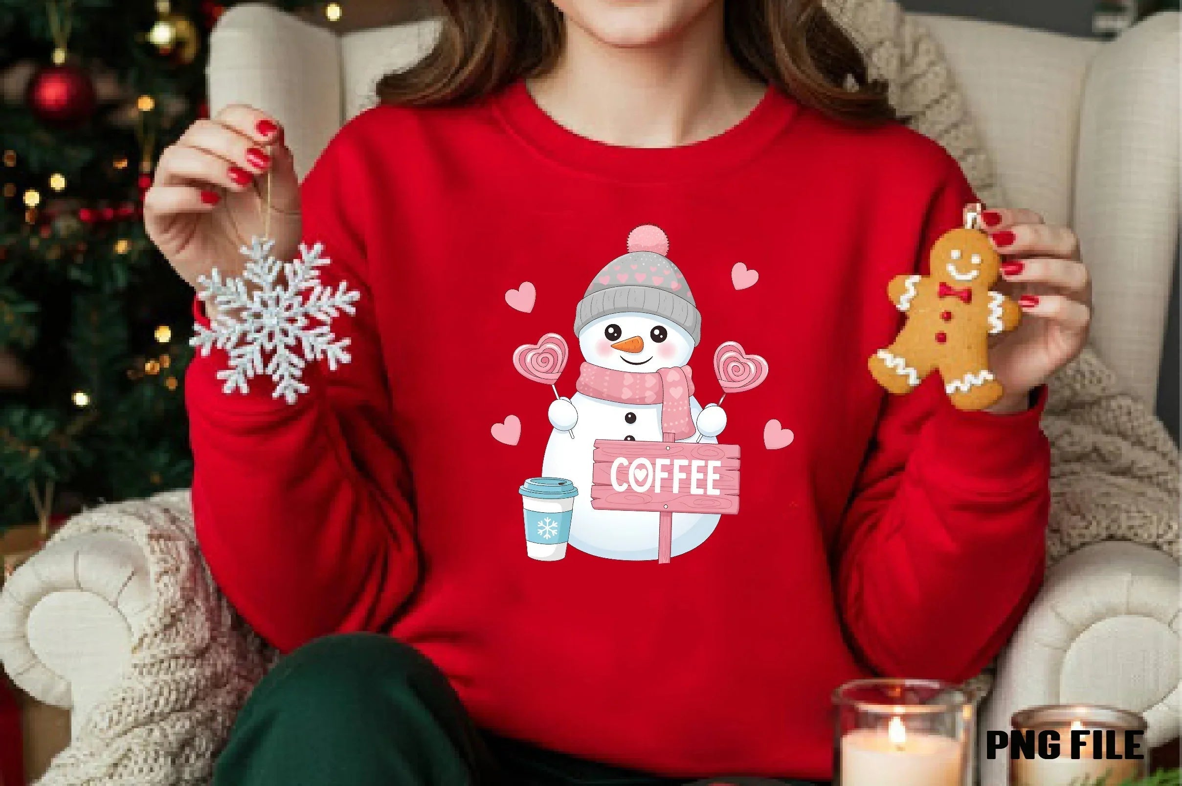 Christmas Snowman Coffee Clipart Bundle - CraftNest - Digital Crafting and Art