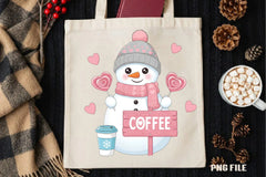 Christmas Snowman Coffee Clipart Bundle - CraftNest - Digital Crafting and Art