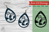 Christmas Sock Earrings Design Clipart Bundle