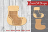 Christmas Sock Laser Cut Decoration SVG Bundle