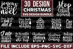 Christmas Design Bundle 33 - CraftNest - Digital Crafting and Art