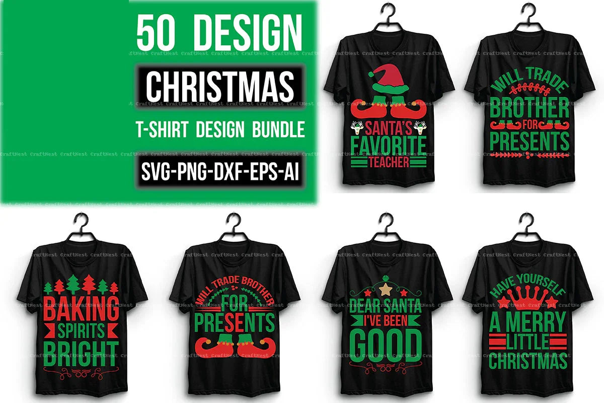 Christmas SVG Bundle 23 - CraftNest - Digital Crafting and Art