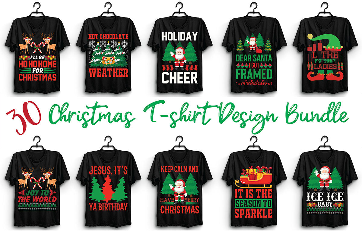Christmas T Shirt Bundle 13